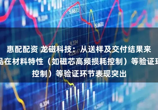 惠配配资 龙磁科技：从送样及交付结果来看，公司产品在材料特性（如磁芯高频损耗控制）等验证环节表现突出